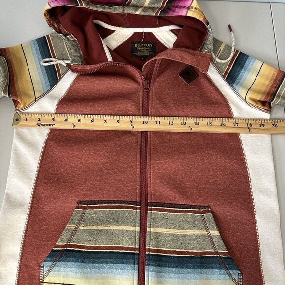 Burton Durable goods Scoop Striped Hoodie‎ Small - Picture 8 of 11